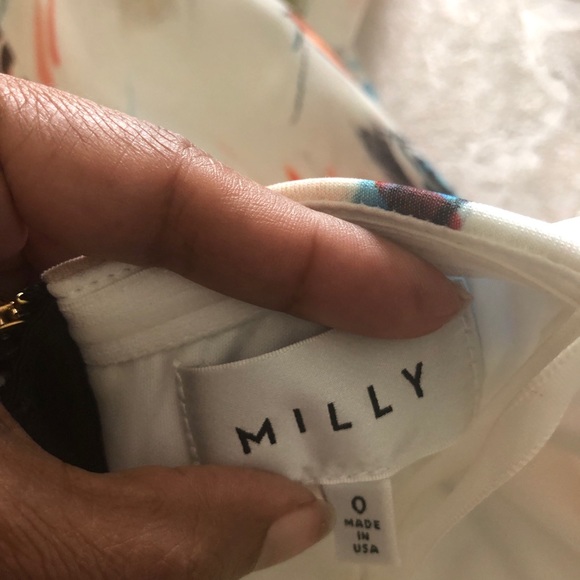 Milly Parrot 🦜 Print Bustier Dress. - Picture 4 of 7